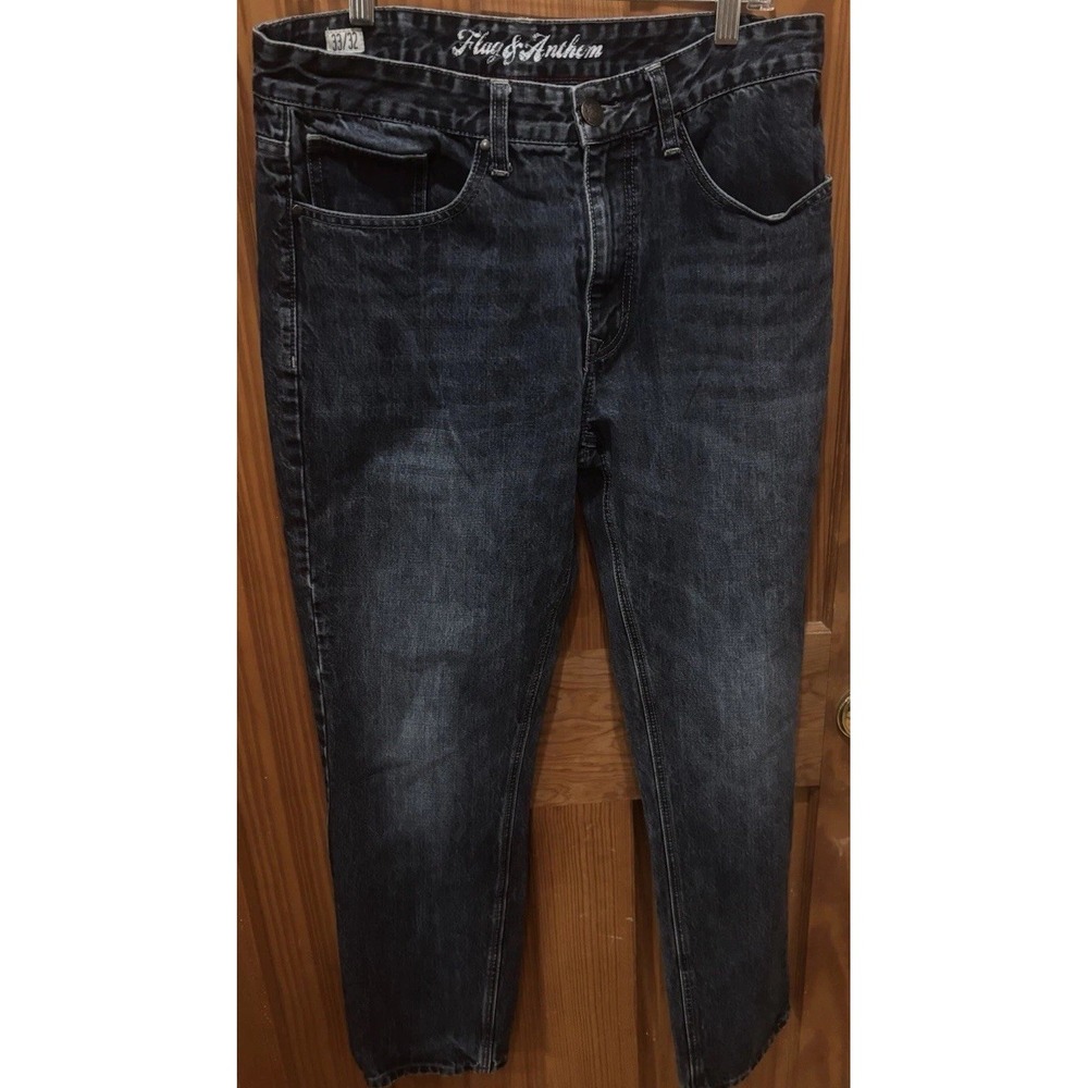 Flag And Anthem Nashville Straight Fit 5 Pocket Jeans 33x32